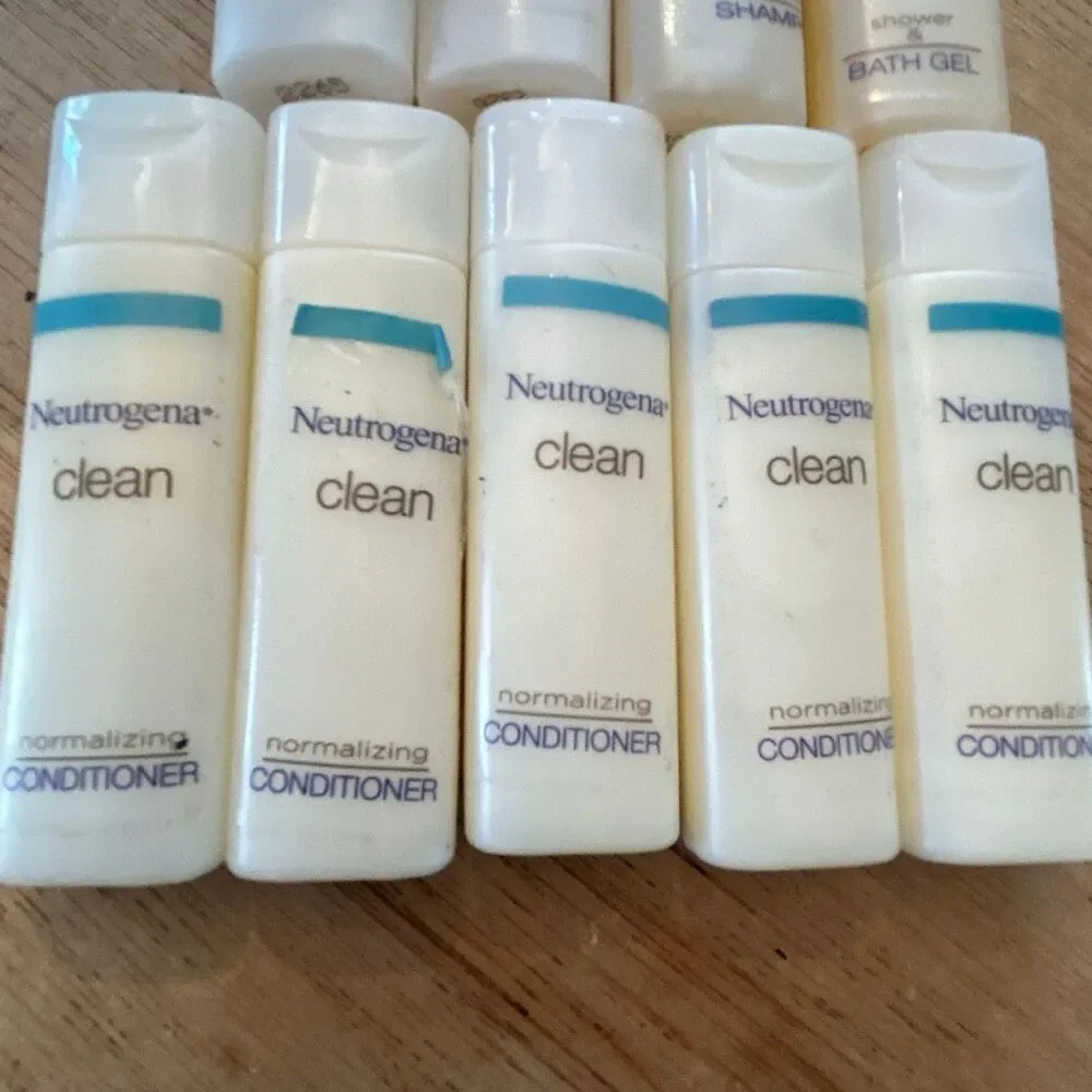 NEW set of 9 normalizing shampoo, normalizing conditioner shower and bath gel Tr